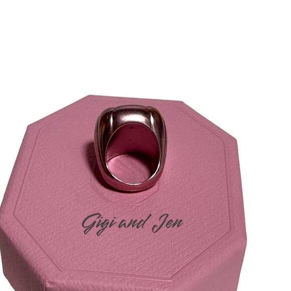 Swarovski Dulcis cocktail ring Cushion cut, Pink  55 / 7 USA - Picture 3 of 7